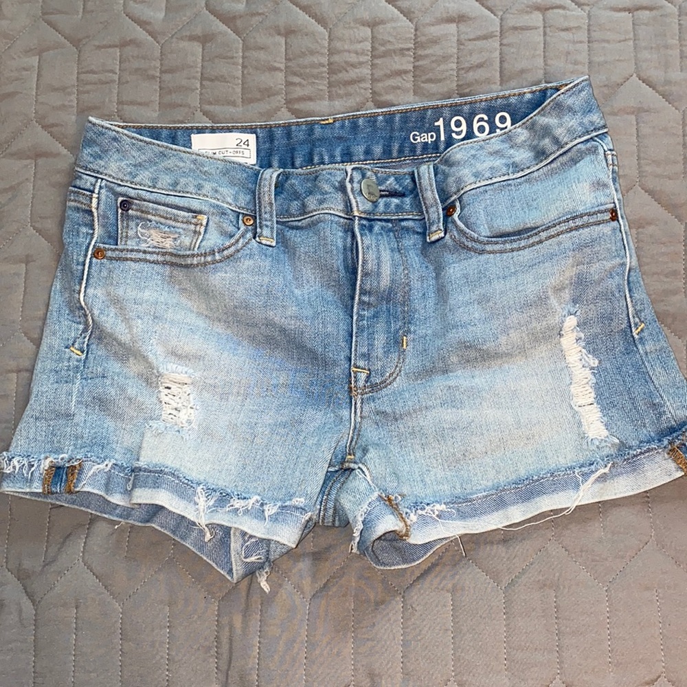 GAP jean shorts